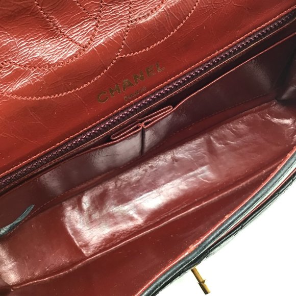 Chanel Diana Double Black Quilted Leather Shoulder Bag - Picture 7 of 8